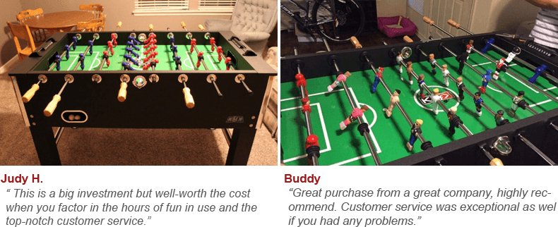 testimonials KICK foosball table 4